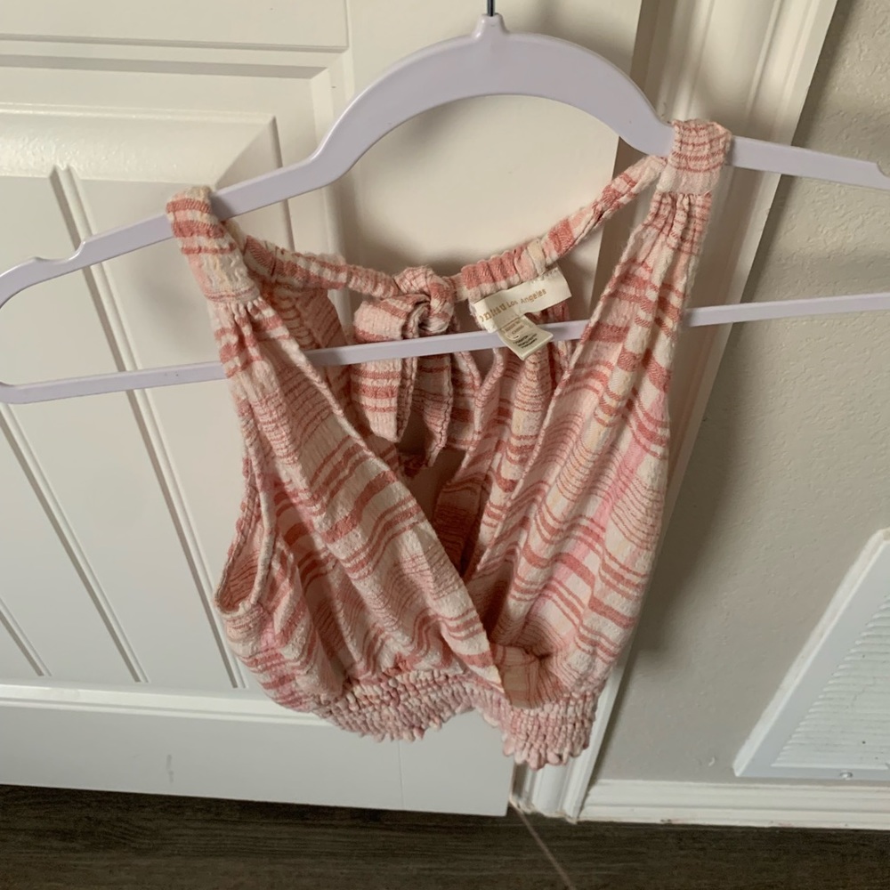 Plaid tank
